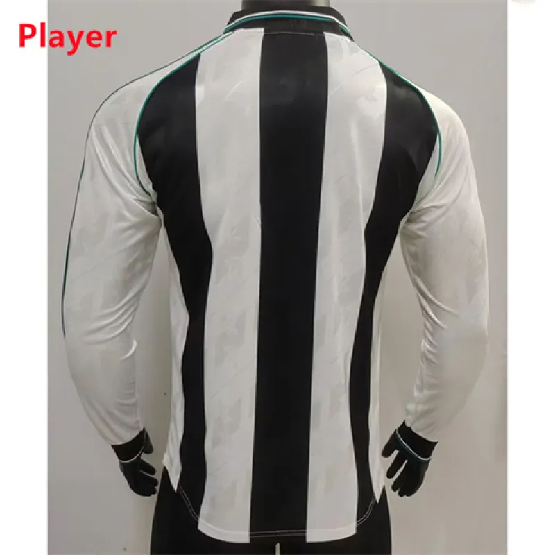 Maglia del giocatore a maniche lunghe edizione speciale di Newcastle United 2024/25 - Nero/Bianco