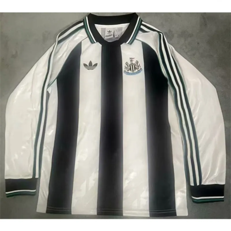 Maglia a maniche lunghe edizione speciale di Newcastle United 2024/25 - Nero/Bianco