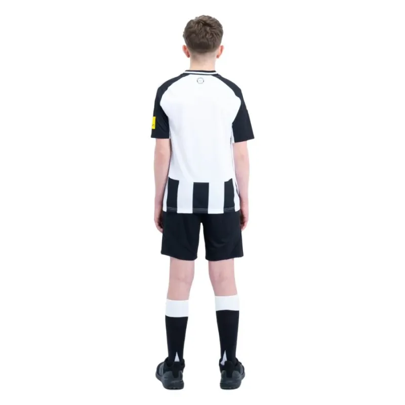 Newcastle United 2024/25 Heim-Kinder-Trikot - Schwarz/Weiß
