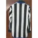 Maillot rétro domicile à manches longues de Newcastle United 1999/00 - Noir/Blanc
