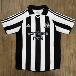 Newcastle United 2003-05 Retro Home Jersey - Black/White