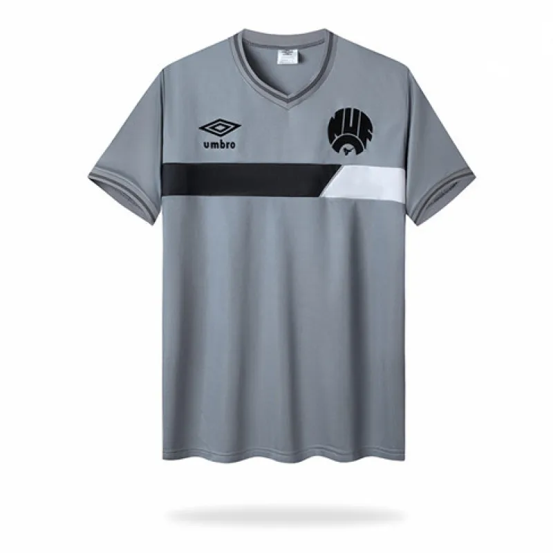 Maillot extérieur rétro de Newcastle United 1983-85 - Gris