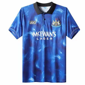 Camiseta de fuera de casa retró de Newcastle United 1993-95 - Azul