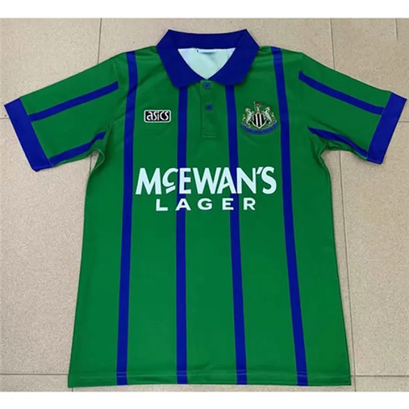 Newcastle United 1995 Retro Auswärtstrikot - Grün