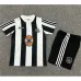 Camiseta retró de casa para niños de Newcastle United 1995-97 - Negro/Blanco