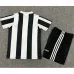 Camiseta retró de casa para niños de Newcastle United 1995-97 - Negro/Blanco