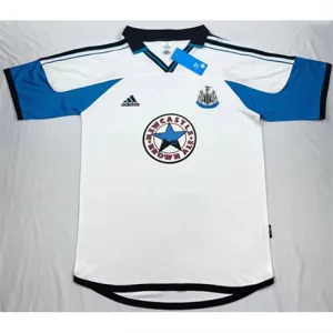 Newcastle United 1999/00 Retro Auswärtstrikot - Weiß