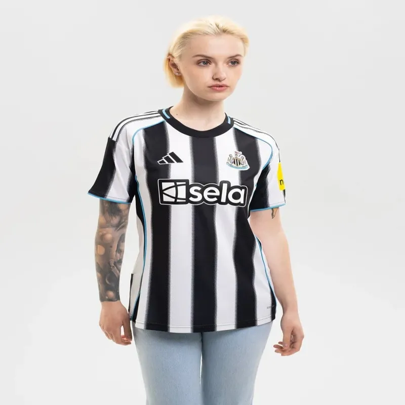 Newcastle United Maglia femminile 2025/26 di casa - Nero/Bianco