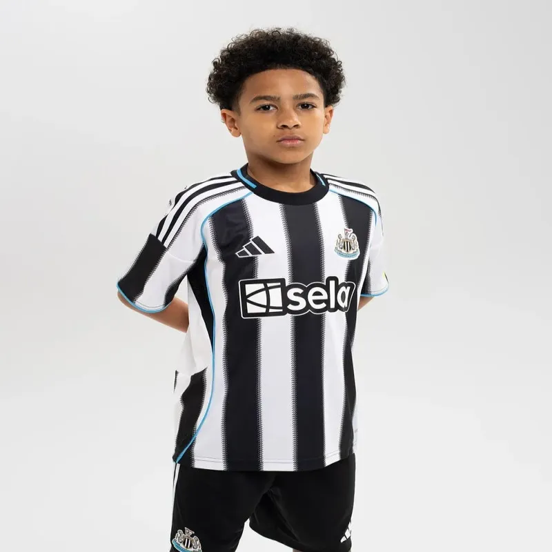 Newcastle United Bambini 2025/26 Maglia di casa - Nero/Bianco