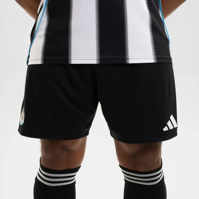Newcastle United 2025/26 Heimshorts - Schwarz/Weiß