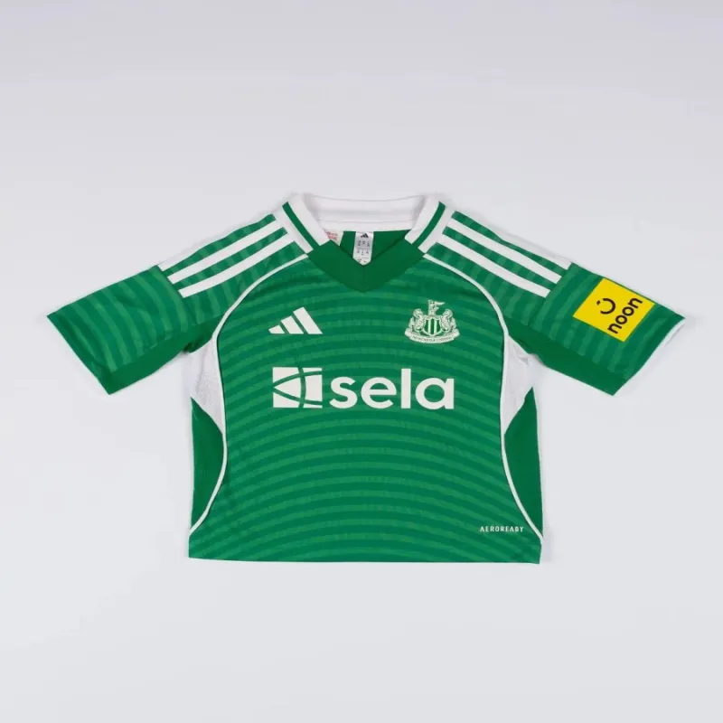 Conjunto de Visitante Infantil Newcastle United 2025/26 - Verde