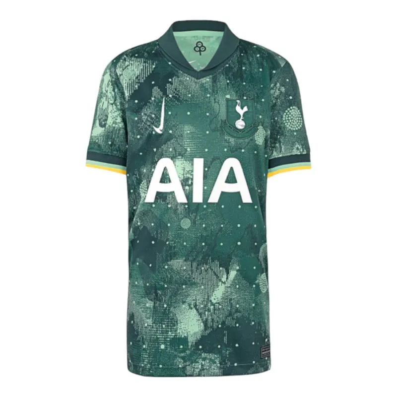 Troisième maillot d'enfant de Tottenham Hotspur 2024/25 - Vert émaillé