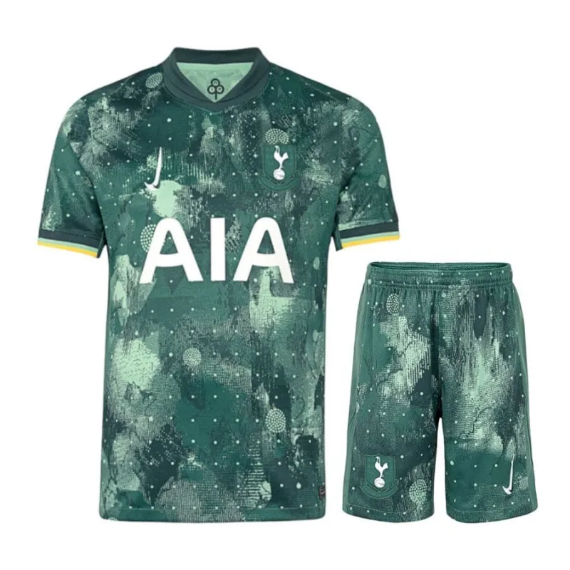 Tottenham Hotspur 2024/25 Drittes Kinder - Trikot - Kit - Emailgrün