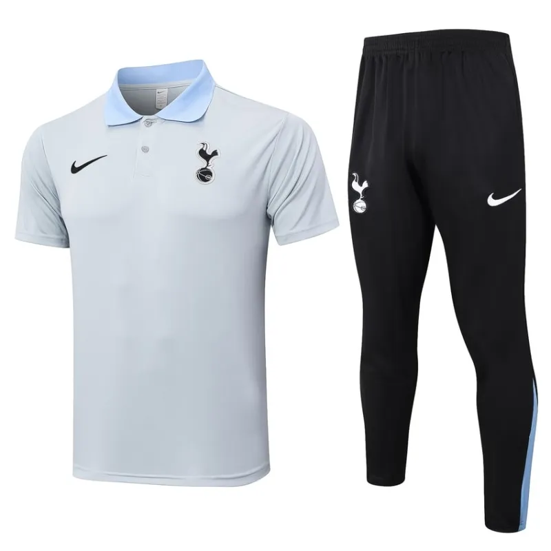 Tottenham Hotspur 2024/25 POLO - Trainingsanzug + Hosen - Blau