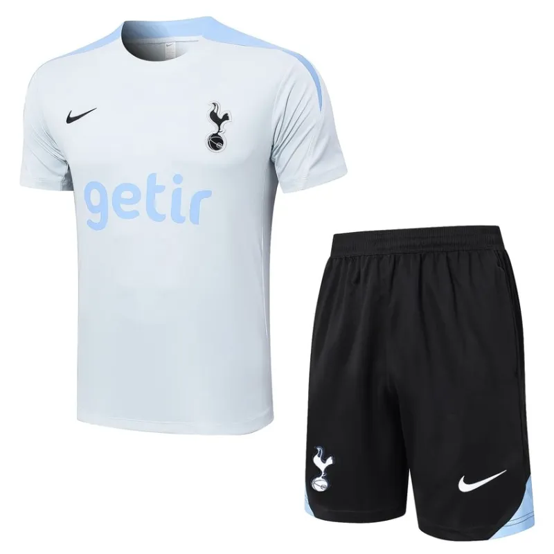 Tottenham Hotspur 2024/25 Trainingsjersey + Shorts - Weiß
