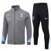 Tottenham Hotspur 2024/25 Kapuzen-Sportbekleidung + Hosen - Hellgrau