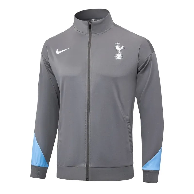 Tottenham Hotspur 2024/25 Kapuzen-Sportbekleidung + Hosen - Hellgrau
