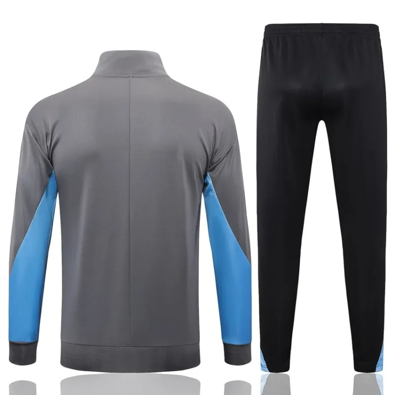 Tottenham Hotspur 2024/25 Kapuzen-Sportbekleidung + Hosen - Hellgrau