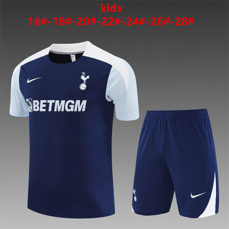 Tottenham Hotspur 2025/26 Kinder Trainingsanzug grau