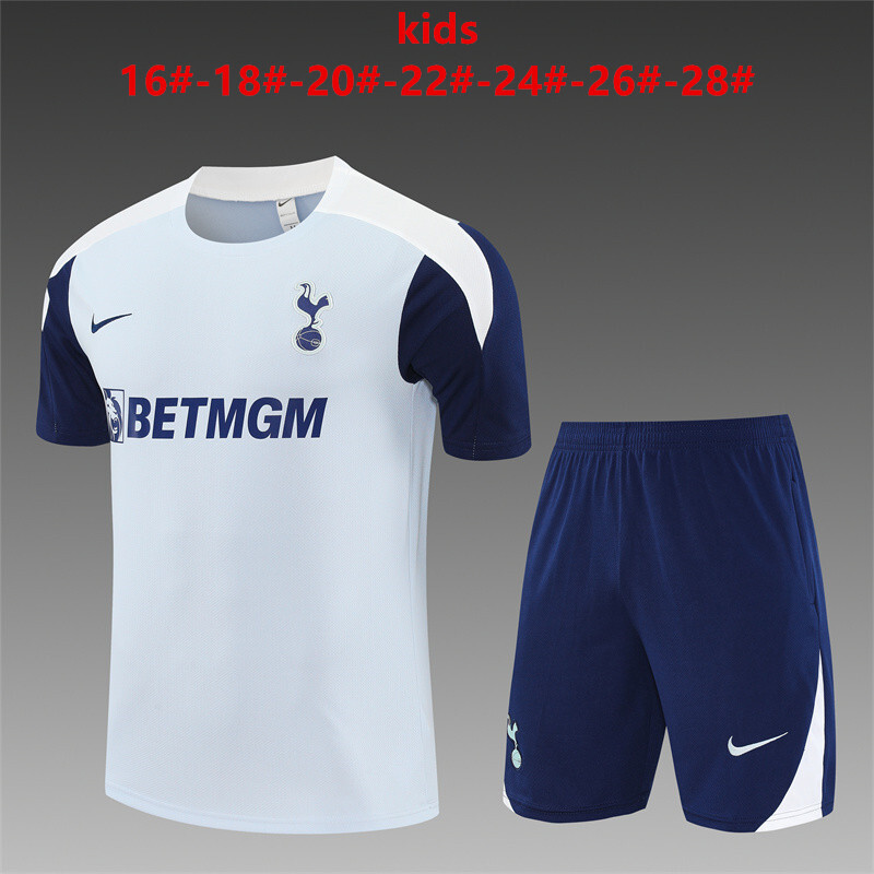Tottenham Hotspur 2025/26 Set Allenamento Bambino blu