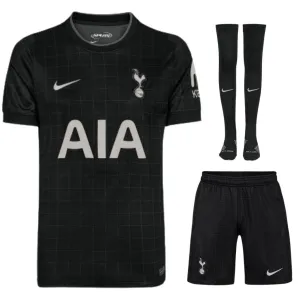 Tottenham Hotspur 2025/26 Kinder-Auswärtstrikot-Set - Schwarz