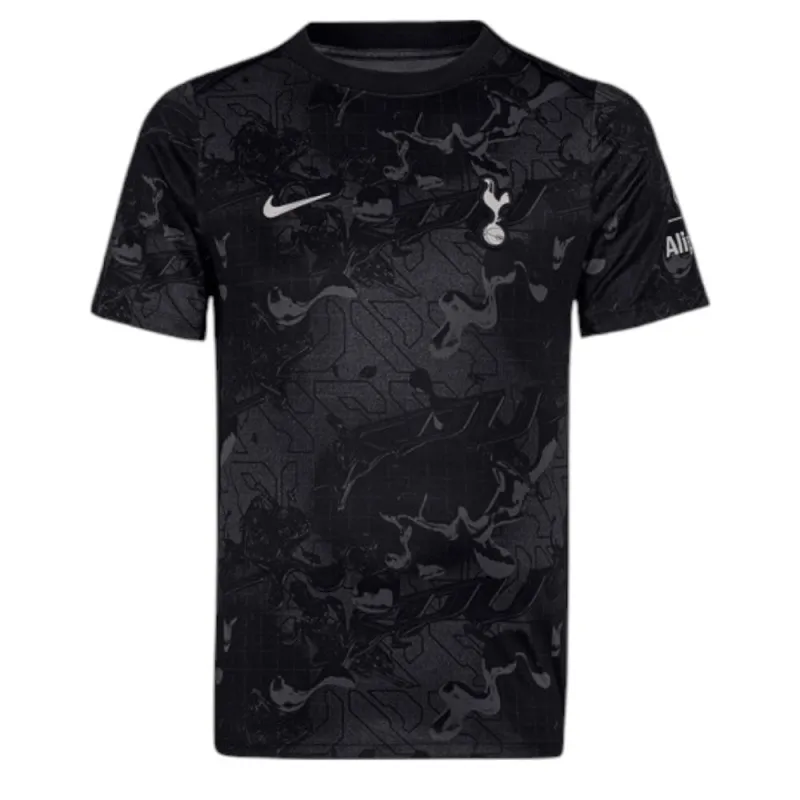 Maillot avant-match à l'extérieur du Tottenham Hotspur 2025/26 - Noir