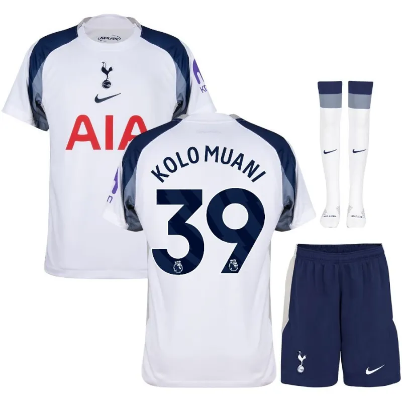 Randal Kolo Muani Tottenham Hotspur 2025/26 Kit Infantil Local