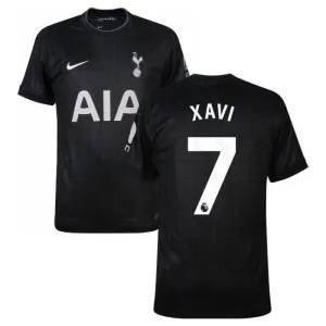 Tottenham Hotspur XAVI 2025/26 Camiseta de visita - Negra
