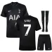 Tottenham Hotspur XAVI 2025/26 Maillot extérieur Enfant avec Short - Noir