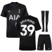 Tottenham Hotspur KOLO MUANI 2025/26 Camiseta de visita Niño con Pantalones - Negra
