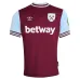Der Heimtrikot von West Ham United für 2024/25 - Rot