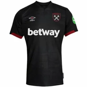 Le maillot d'extérieur de West Ham United pour 2024/25 - Noir