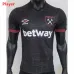 Il kit di trasferta - edizione giocatore - di West Ham United per 2024/25 - Nero