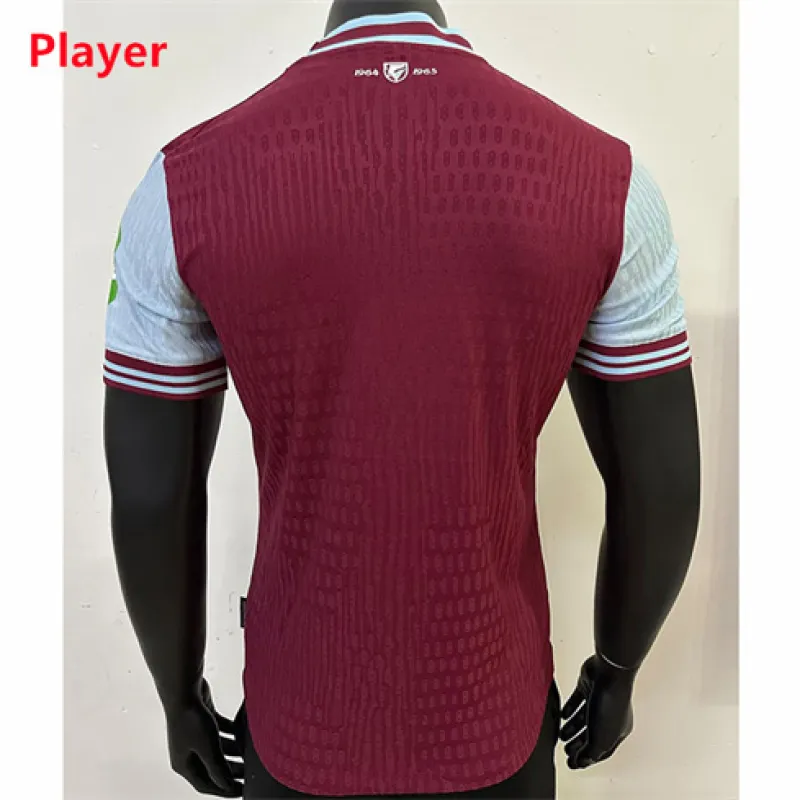 Il kit di casa - edizione giocatore - di West Ham United per 2024/25 - Rosso