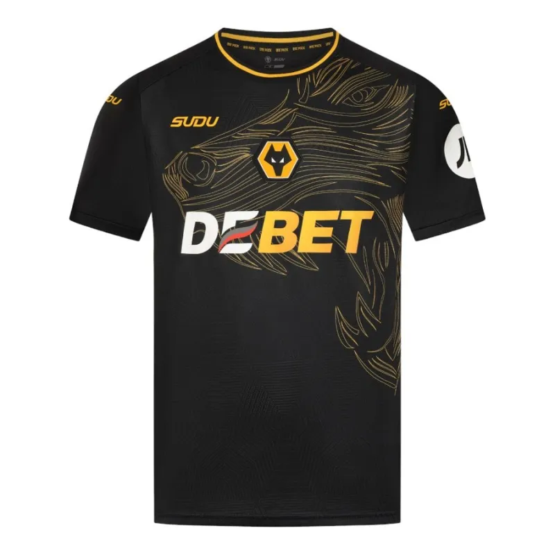 Maillot d'extérieur de Wolverhampton Wanderers 2024/25 - Noir