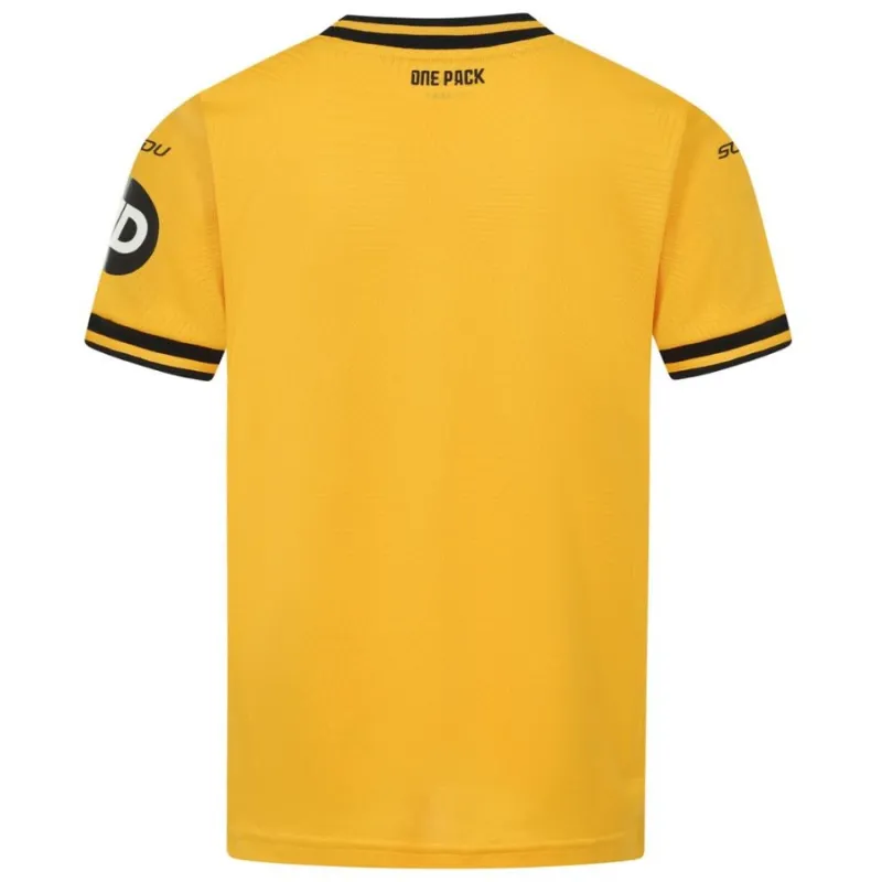 Maglia per bambini da campo di Wolverhampton Wanderers 2024/25 - Giallo
