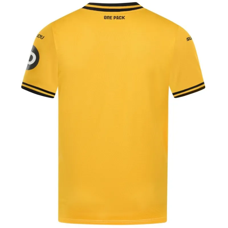 Maillot de domicile de Wolverhampton Wanderers 2024/25 - Version joueur - Jaune