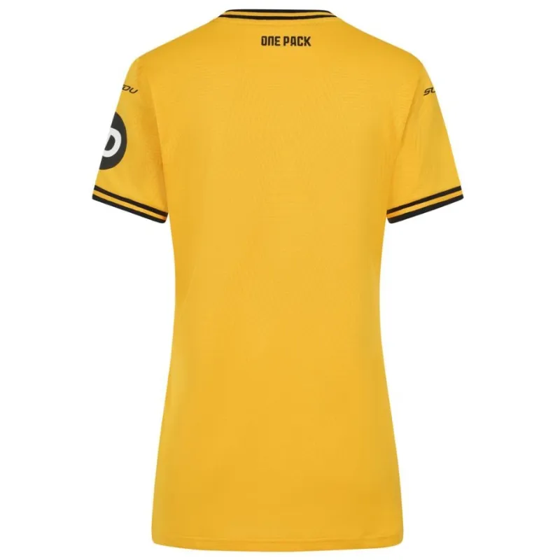 Camiseta femenina de local de Wolverhampton Wanderers 2024/25 - Amarillo