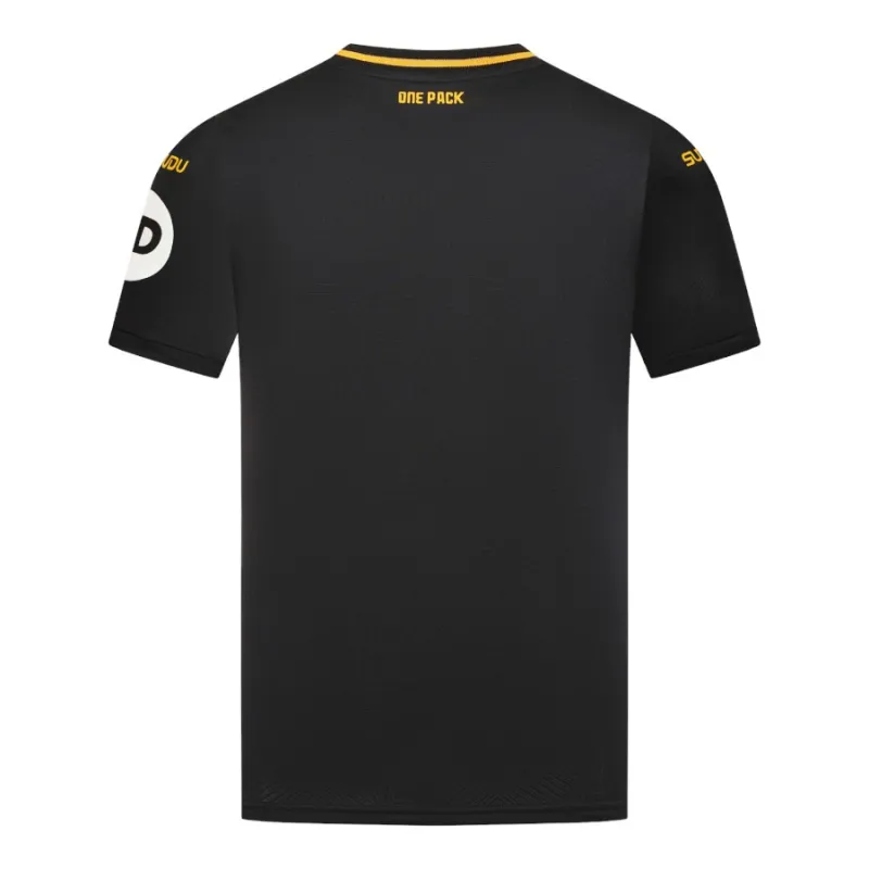 Wolverhampton Wanderers 2024/25 Auswärtstrikot - Kinder - Set - Schwarz