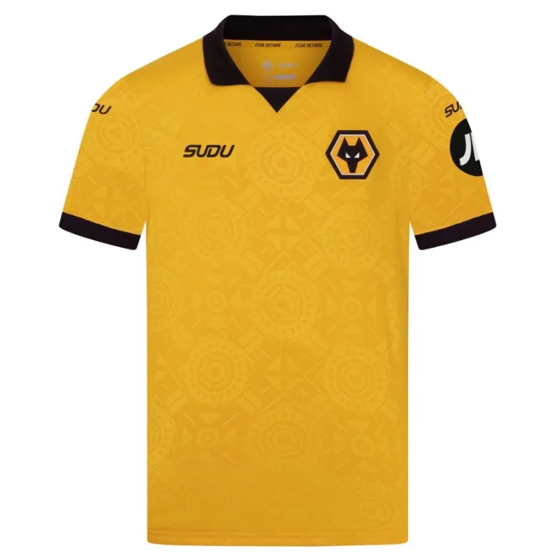 Maillot enfant Wolves 2025/26 Domicile - Jaune