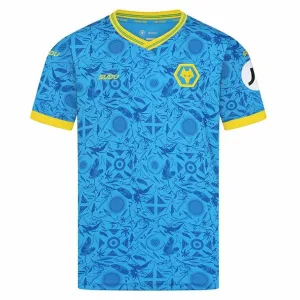 Wolves 2025/26 Maillot Third Enfant - Bleu