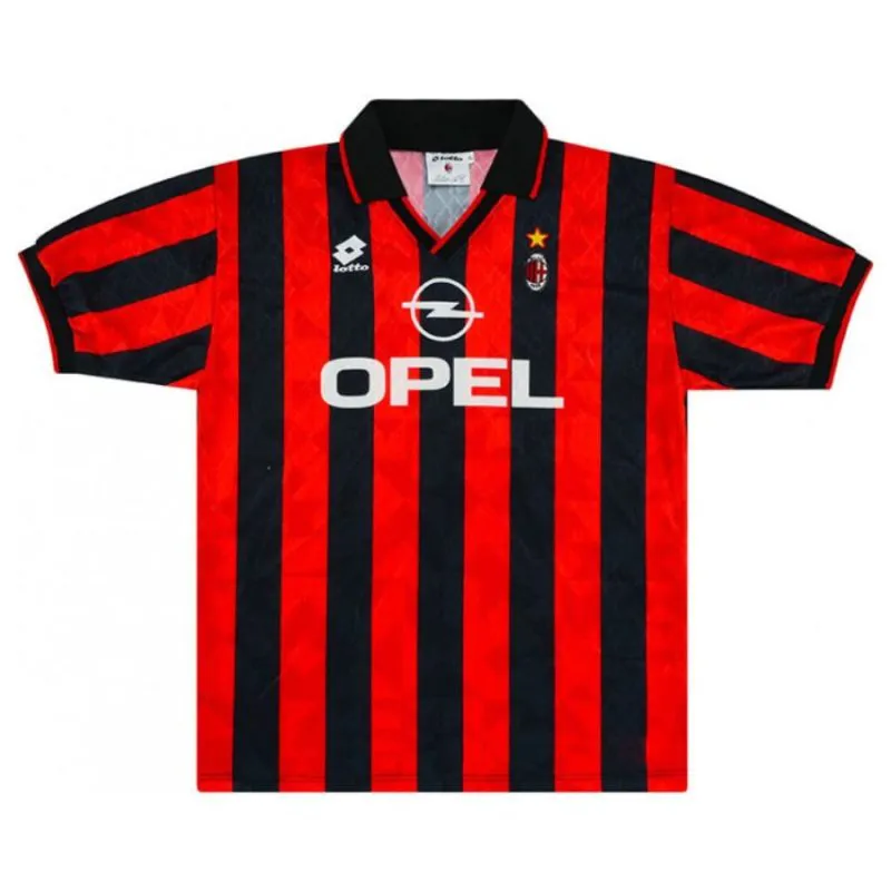 AC Mailand WEAH 1995/96 Retro-Auswärtstrikot - Weiß