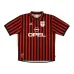 AC Milan 1999/00 Camiseta retro local - Roja/Negra