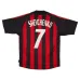 AC Milan SHEVCHENKO 2002/03 Camiseta retro local - Roja/Negra