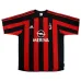 AC Mailand 2003/04 Retro-Heimtrikot - Rot/Schwarz