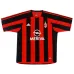 AC Milan CAFU 2003/04 Camiseta retro local - Roja/Negra