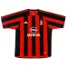 AC Milan RUI COSTA 2003/04 Camiseta retro local - Roja/Negra