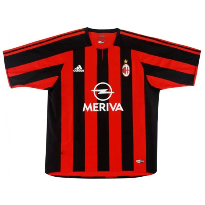 AC Milan RUI COSTA 2003/04 Camiseta retro local - Roja/Negra