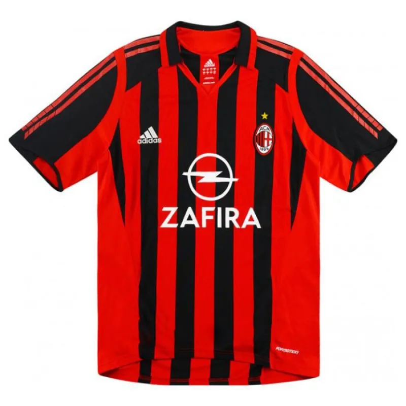AC Milan RUI COSTA 2005/06 Retro Home Jersey - Red/Black