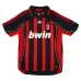 AC Mailand 2006/07 Retro-Heimtrikot - Rot/Schwarz